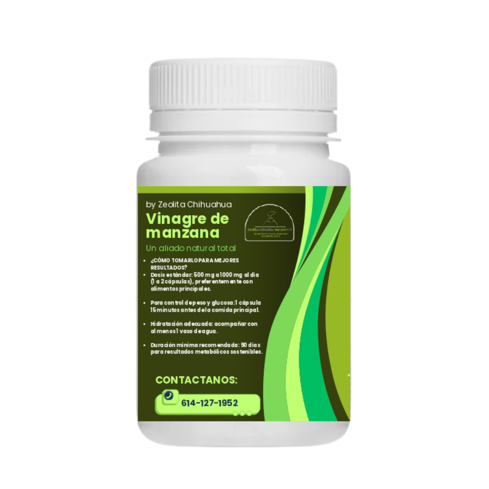 Vinagre de Manzana - 100 cápsulas