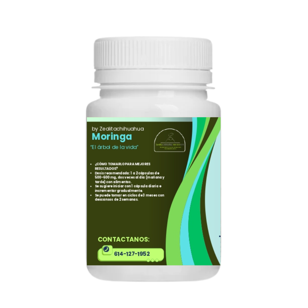 Moringa - 100 Cápsulas