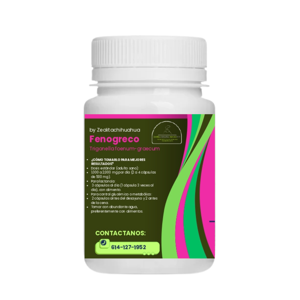 Fenogreco - 100 Cápsulas