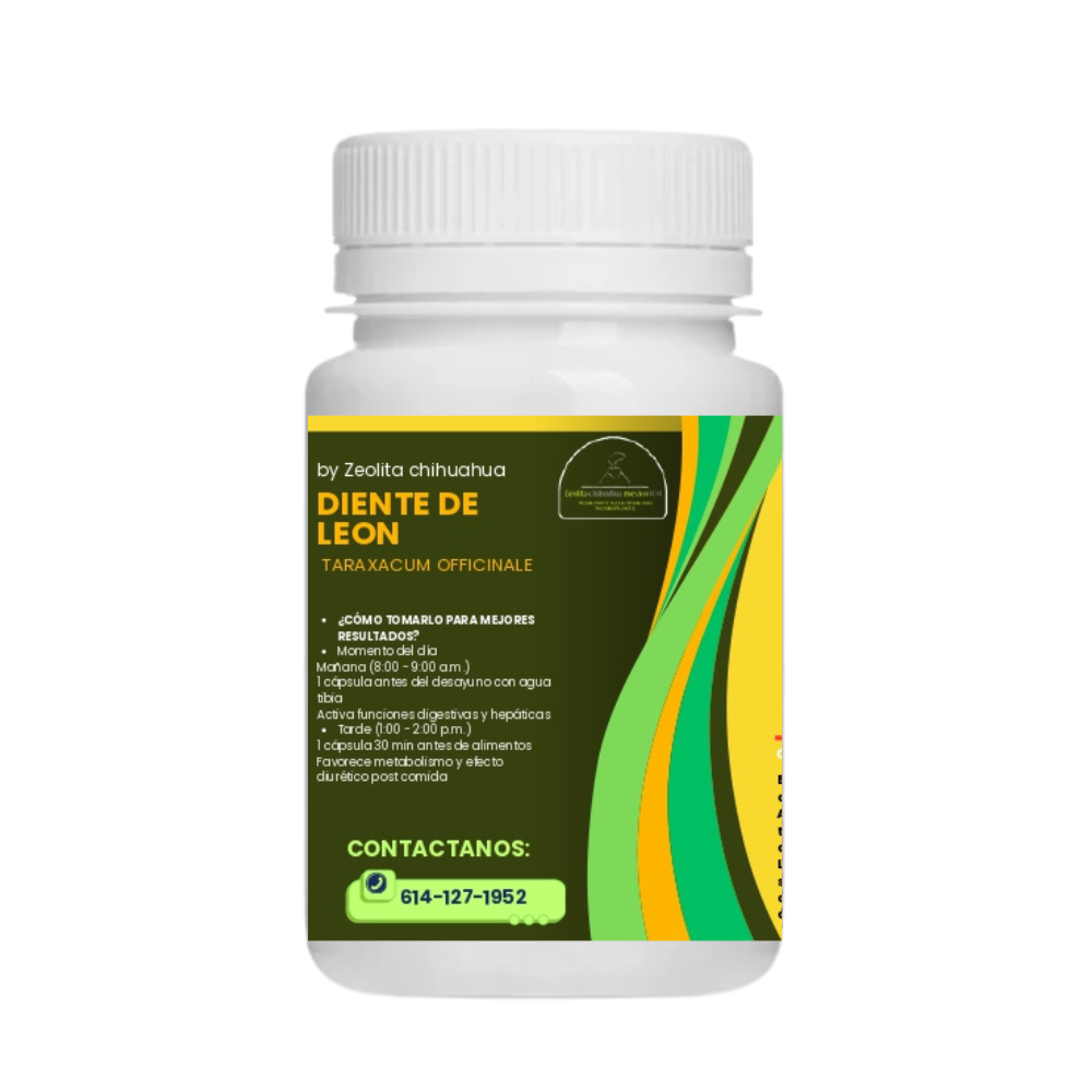 Diente de León - 100 cápsulas
