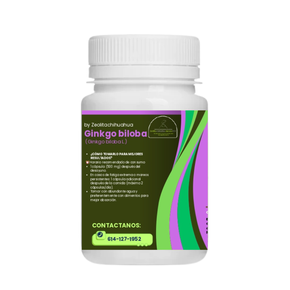 Ginkgo Biloba - 100 cápsulas