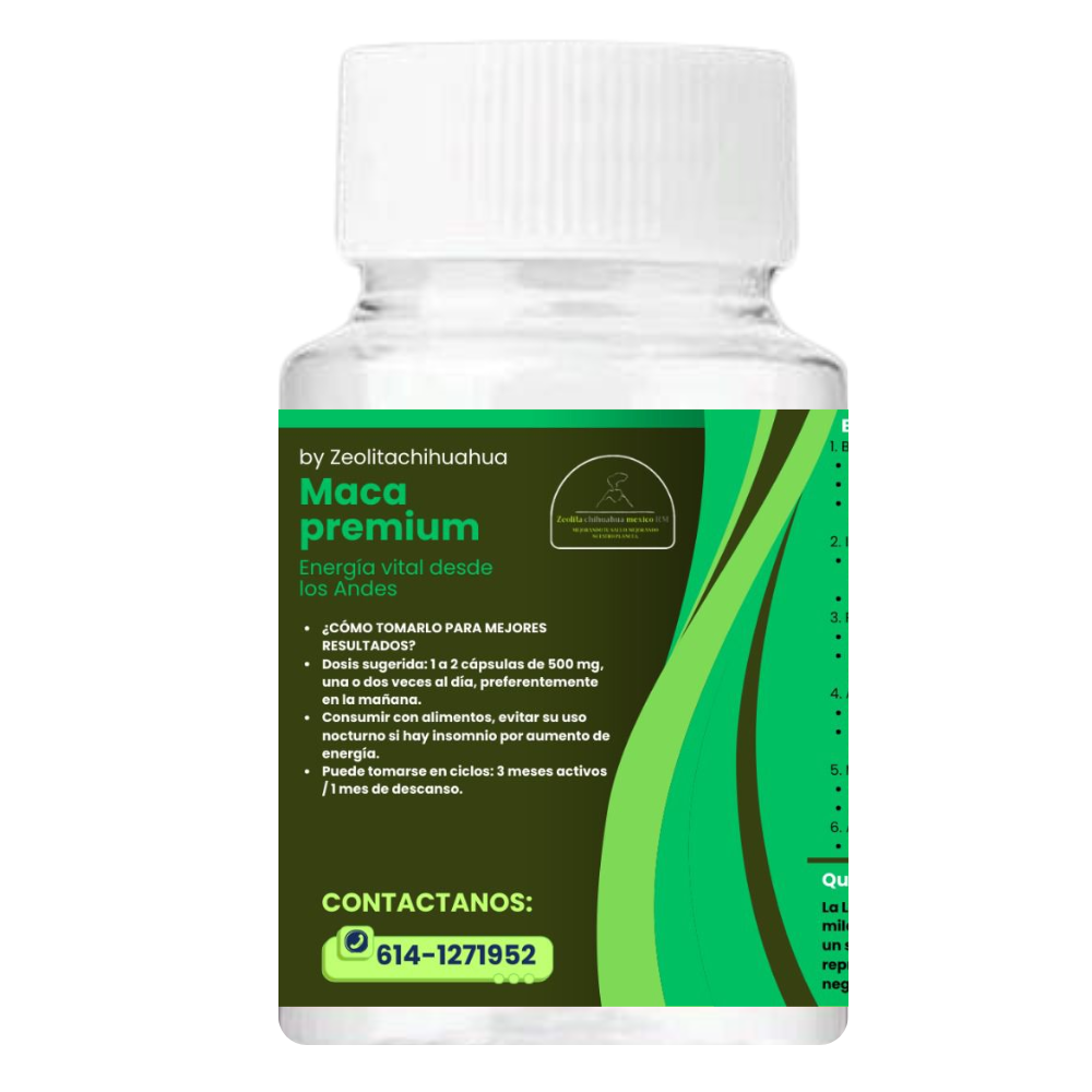 Maca Premium - 100 cápsulas