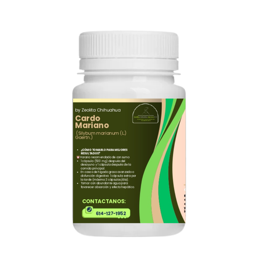Cardo Mariano - 100 cápsulas