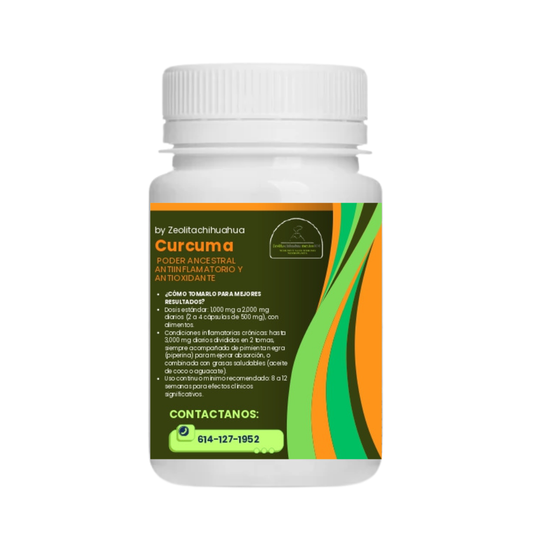 Cúrcuma - 100 Cápsulas