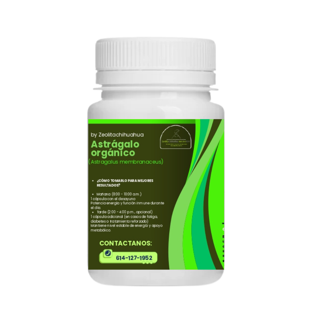 Astrágalo Orgánico - 100 cápsulas
