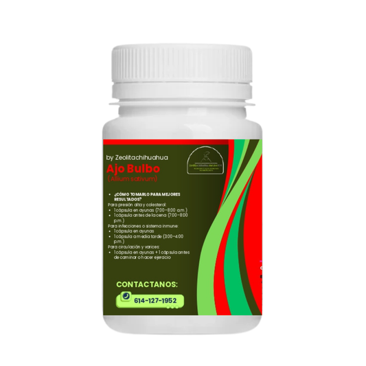 Ajo Bulbo - 100 cápsulas