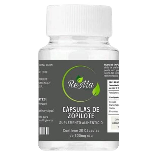 Cápsulas de Zopilote - 30 cápsulas