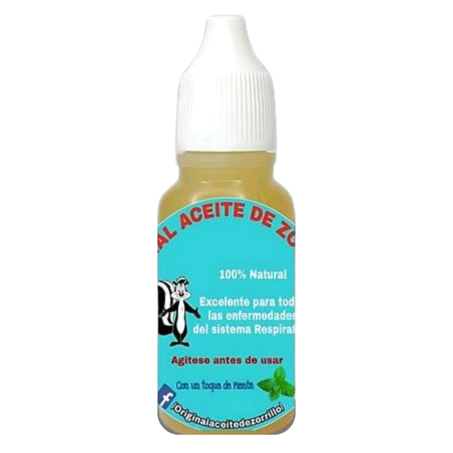 Aceite de Zorrillo con Menta - 20 ml