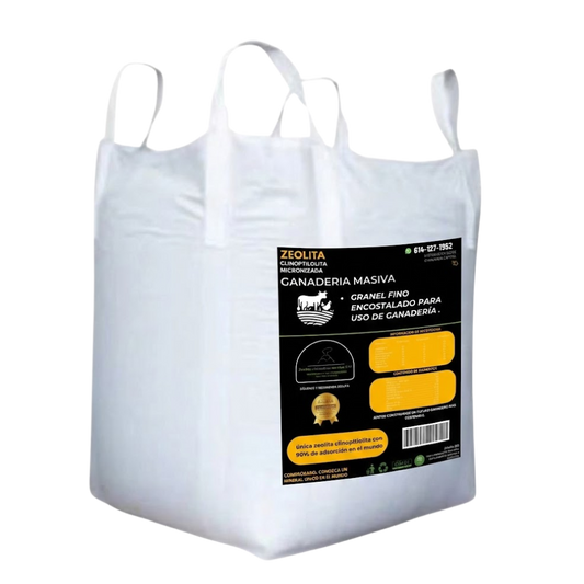 Zeolita (Suplemento para Ganadería Masiva) - Tonelada (s)