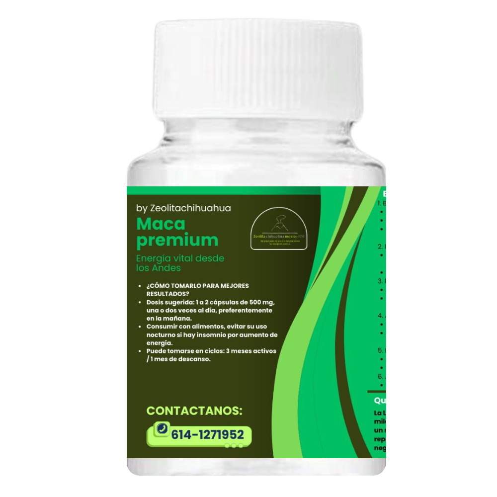 Maca Premium - 100 cápsulas
